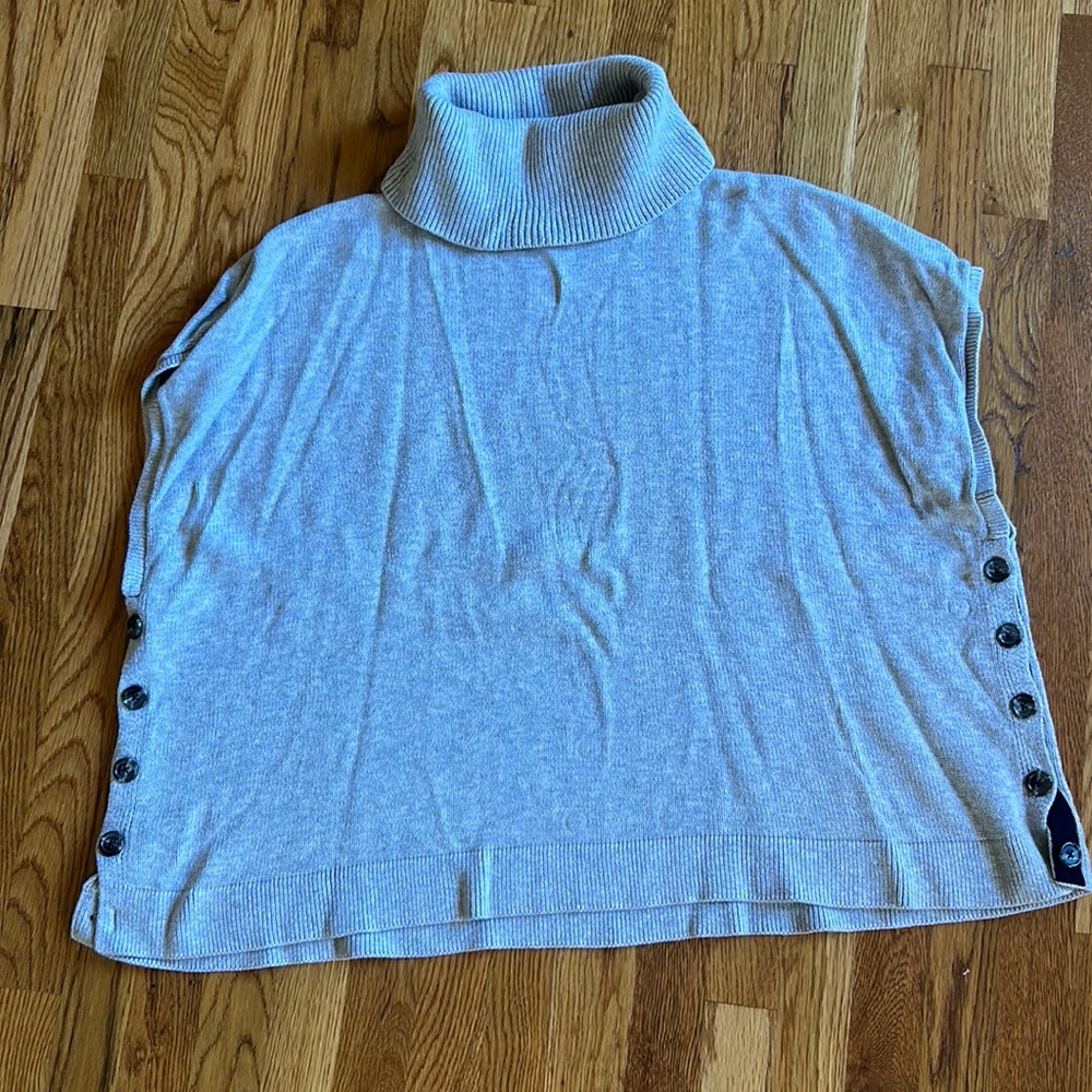 Boden turtleneck poncho